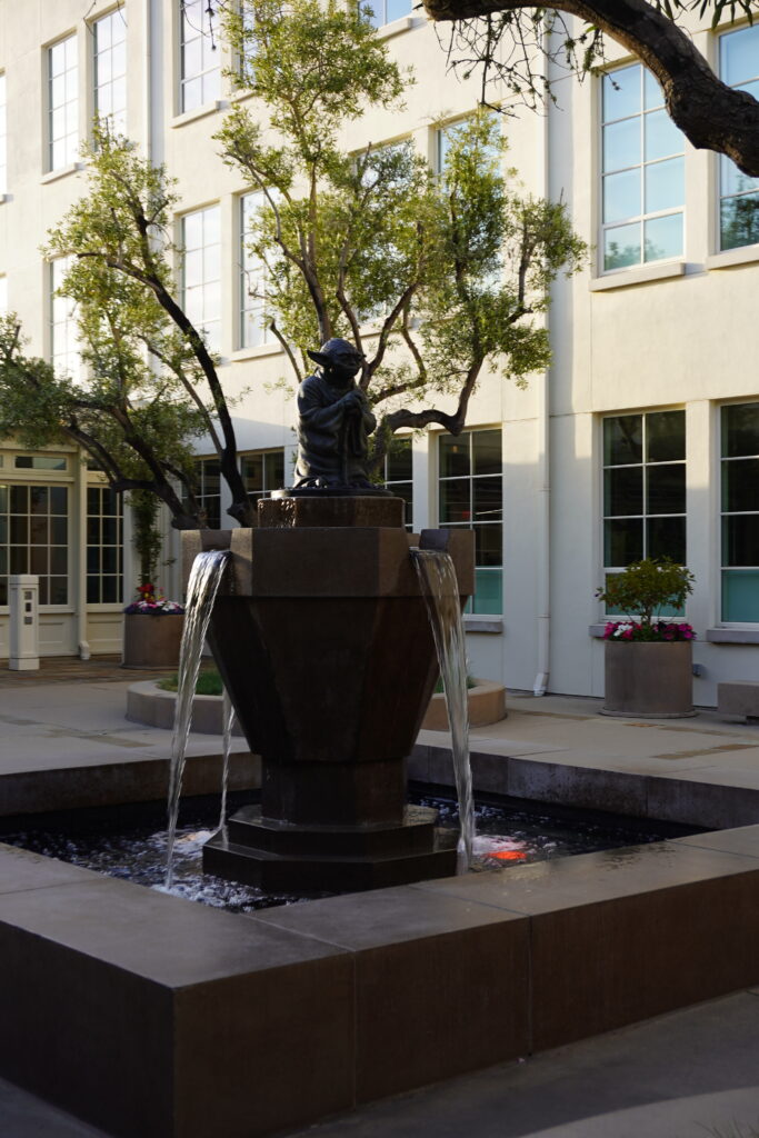 Yoda fountain