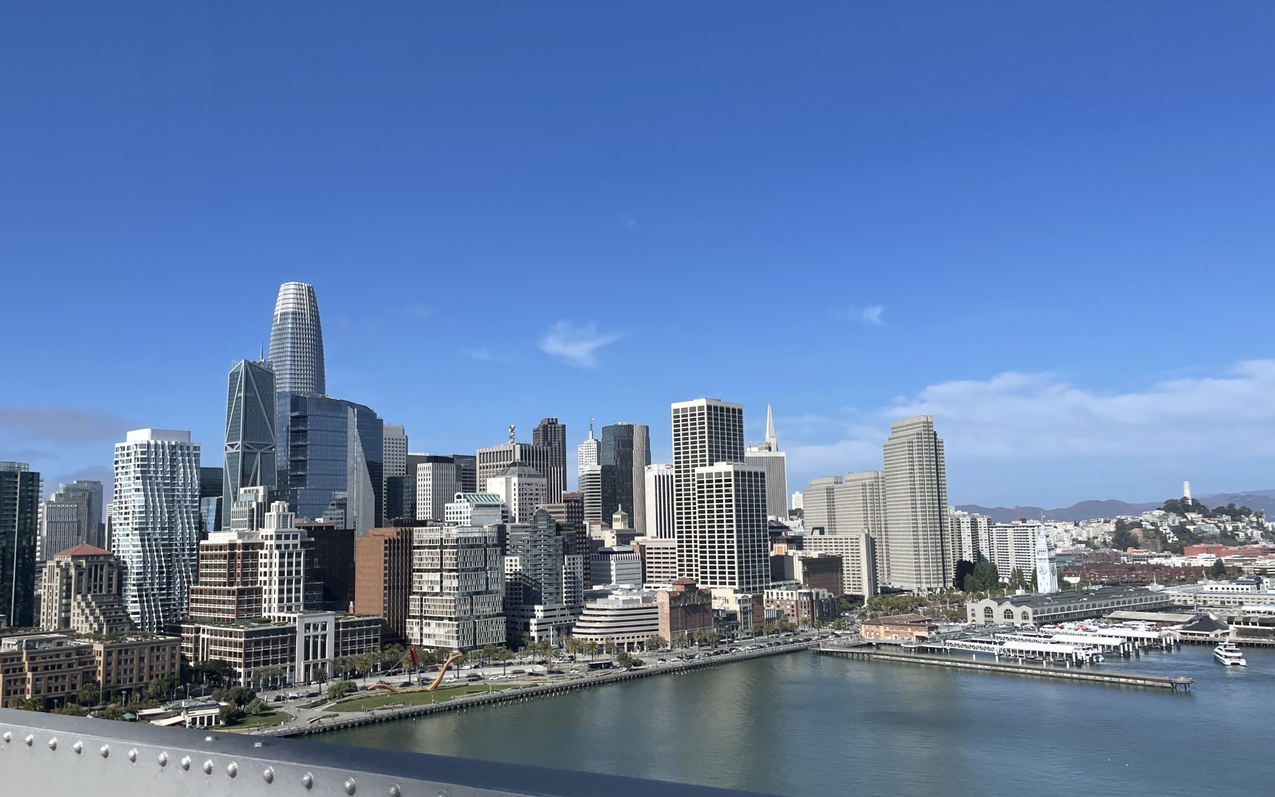 SF from Bay Bridge