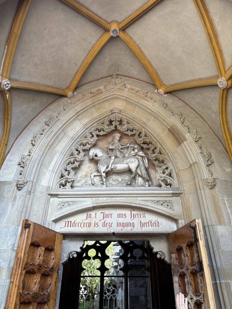 Detail in church