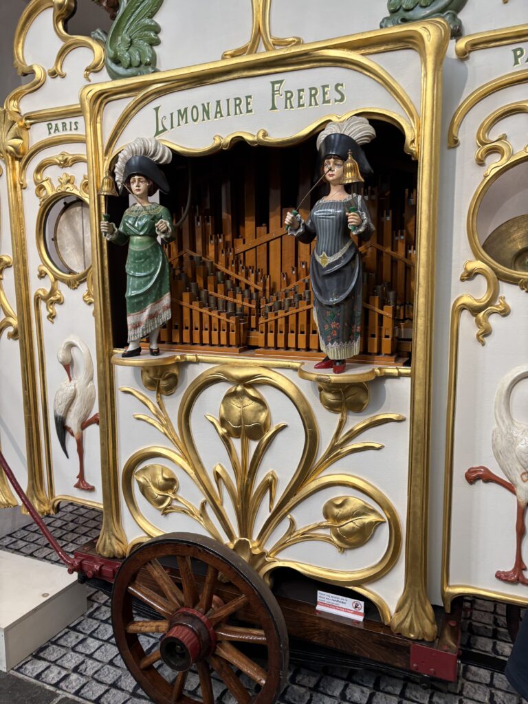 Detail of dance organ