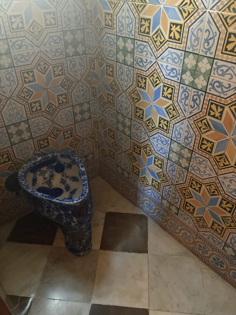 Toilet Ceiling Palau Güell
