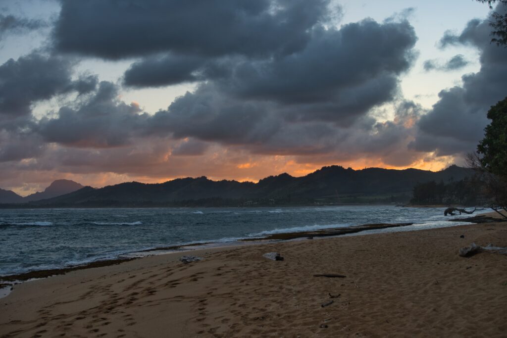 Sunset in Kauai