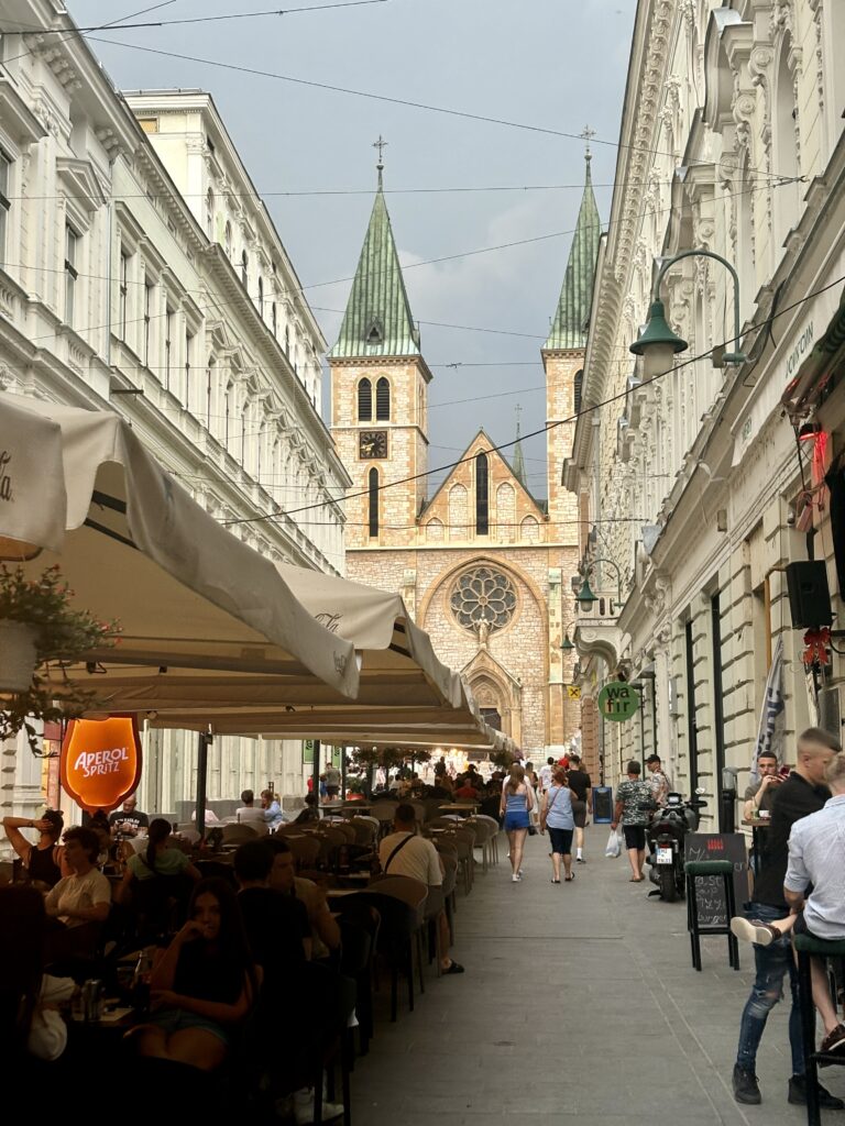 Views of the Sacret Heart Cathedral