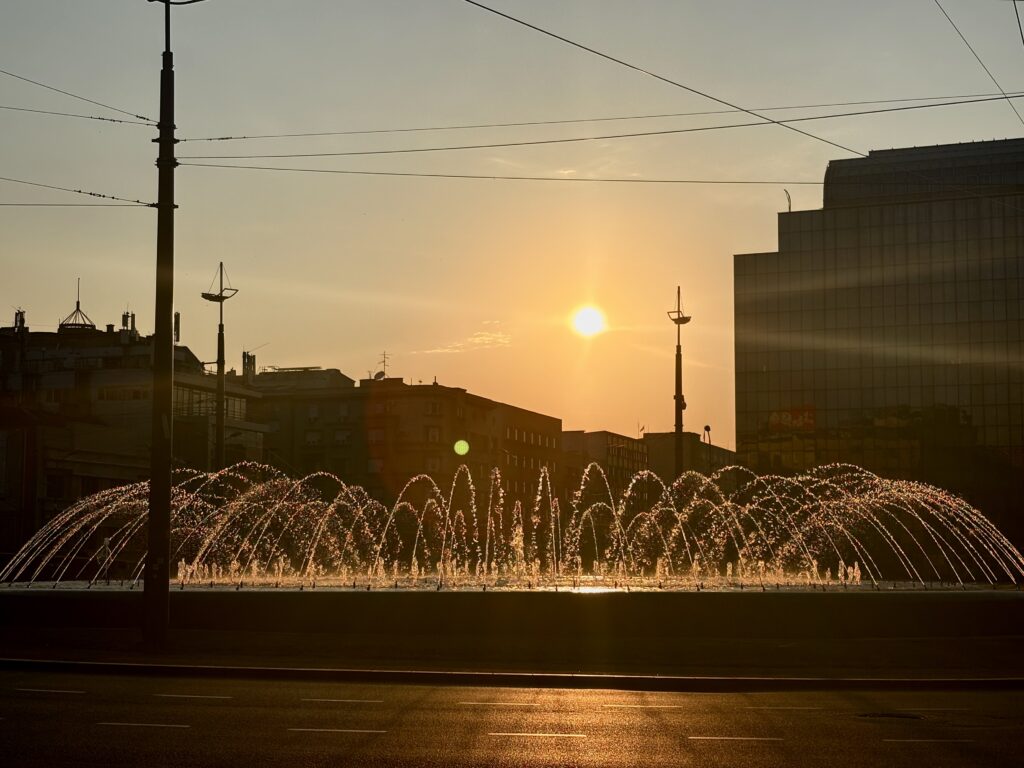Fountain in Belgrade