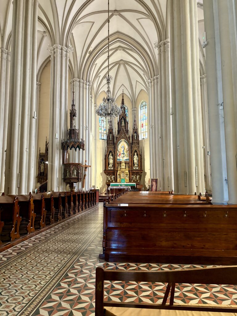Inside of the Church of the Name of Mary