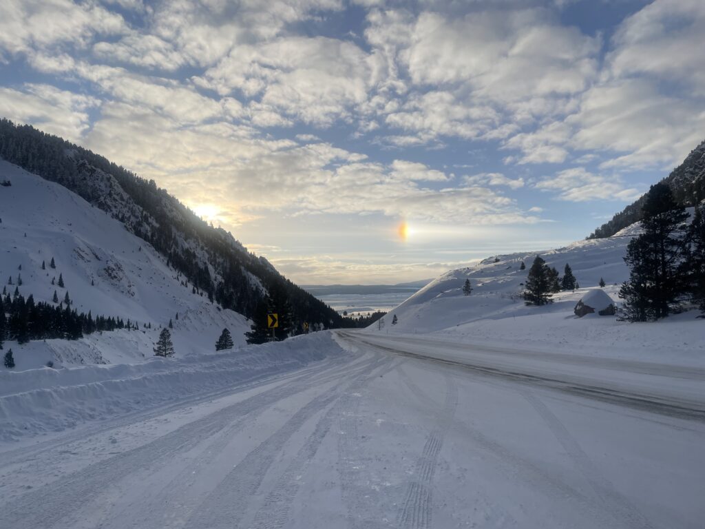 Sundog near the Lakes