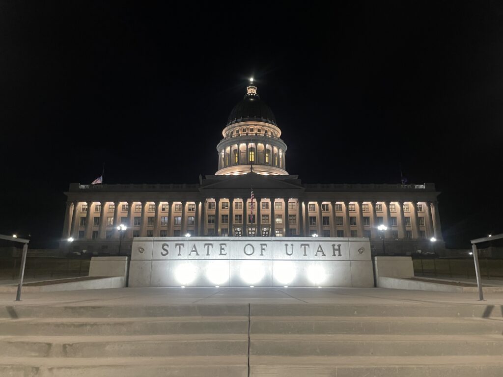 State of Utah building in Salt Lake City
