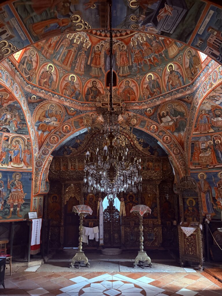 Decoration of monastery