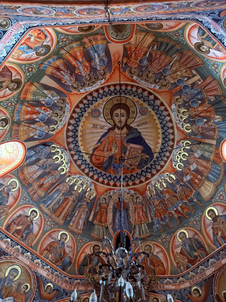 Decoration of monastery