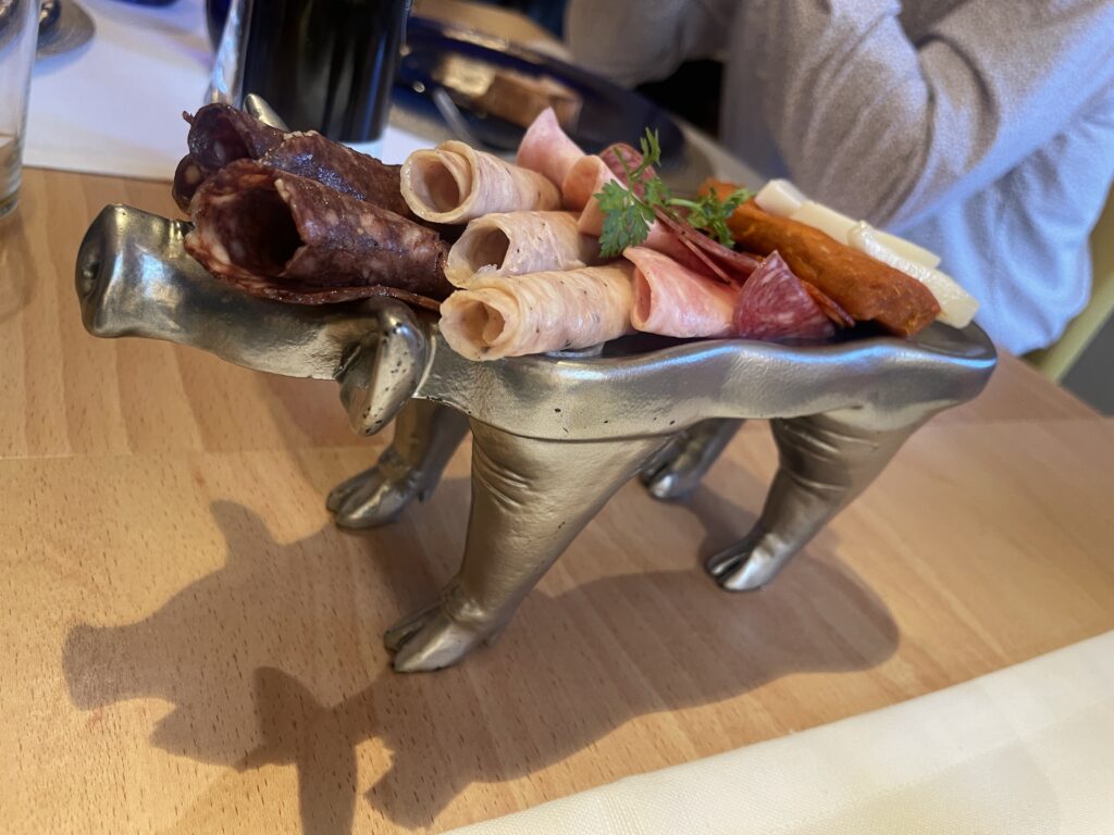 Christian’s restaurant: meats