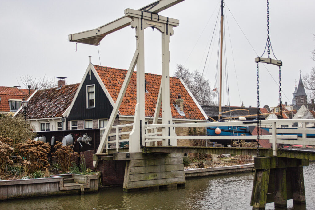 Drawbridge in Edam
