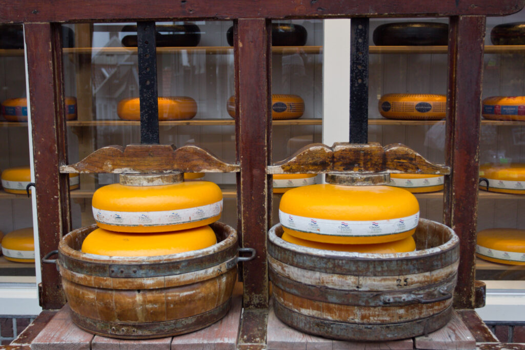 Cheese in Volendam