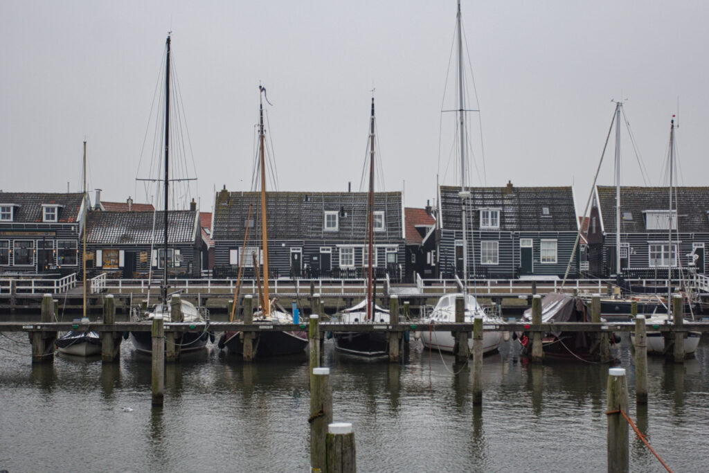 Marken port area