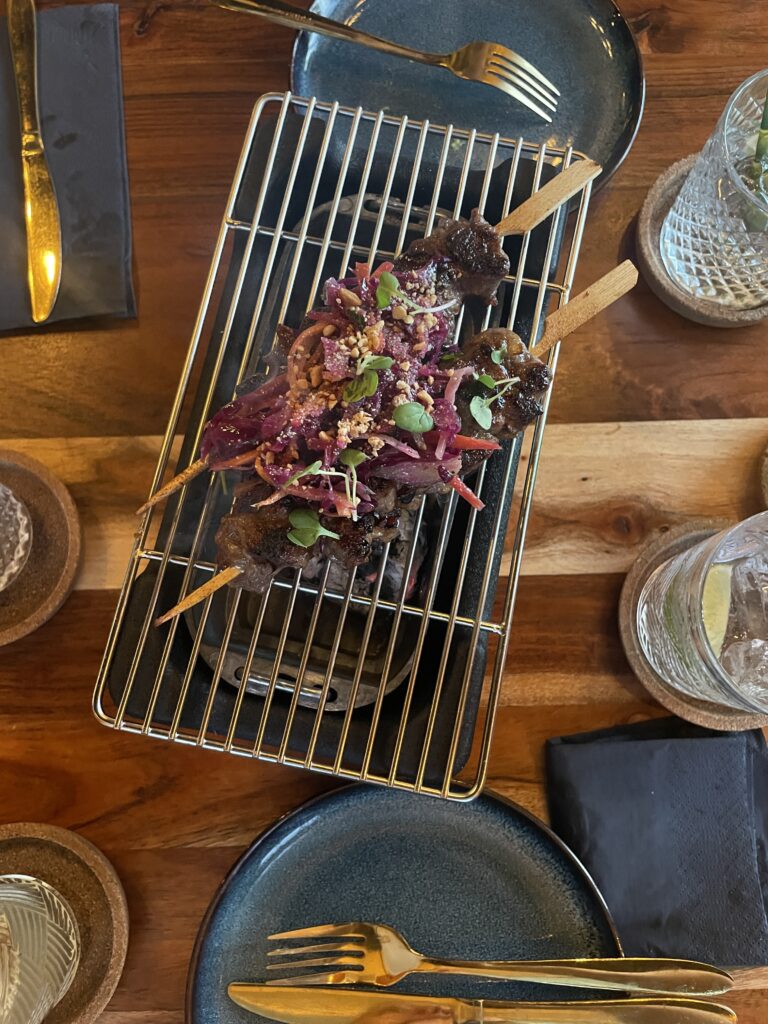Beef brochete