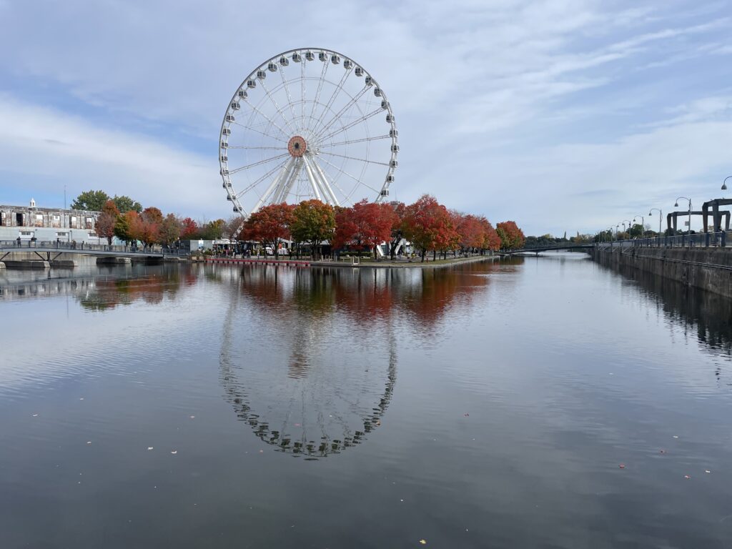 Ferrywheel in Montreal