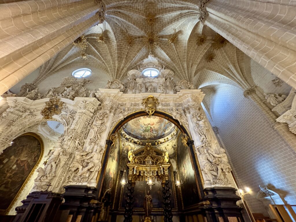Art piece in the Catedral del Salvador de Zaragoza