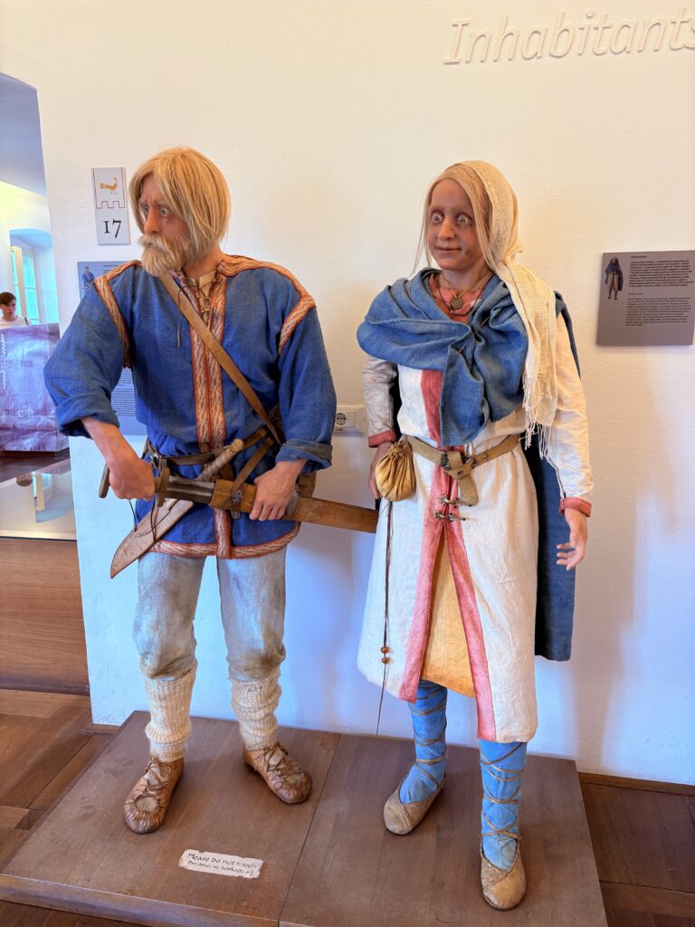 Ancient locals in Slovenia