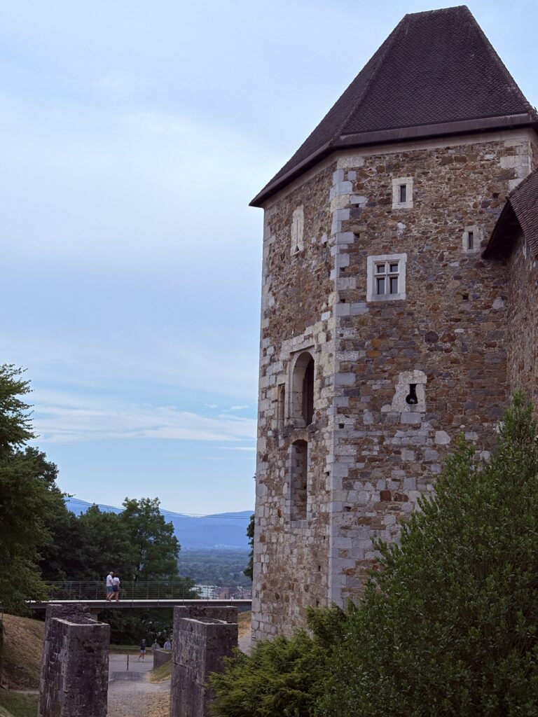 Views of the Ljubljana castle