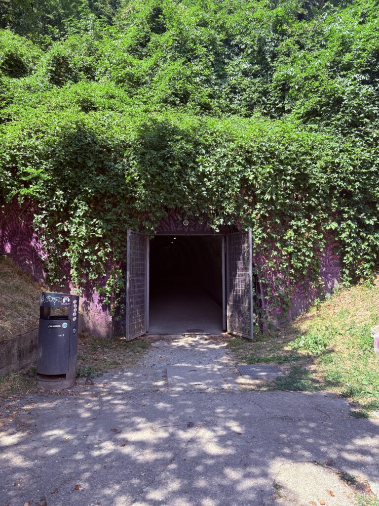 WWII tunnel netrance
