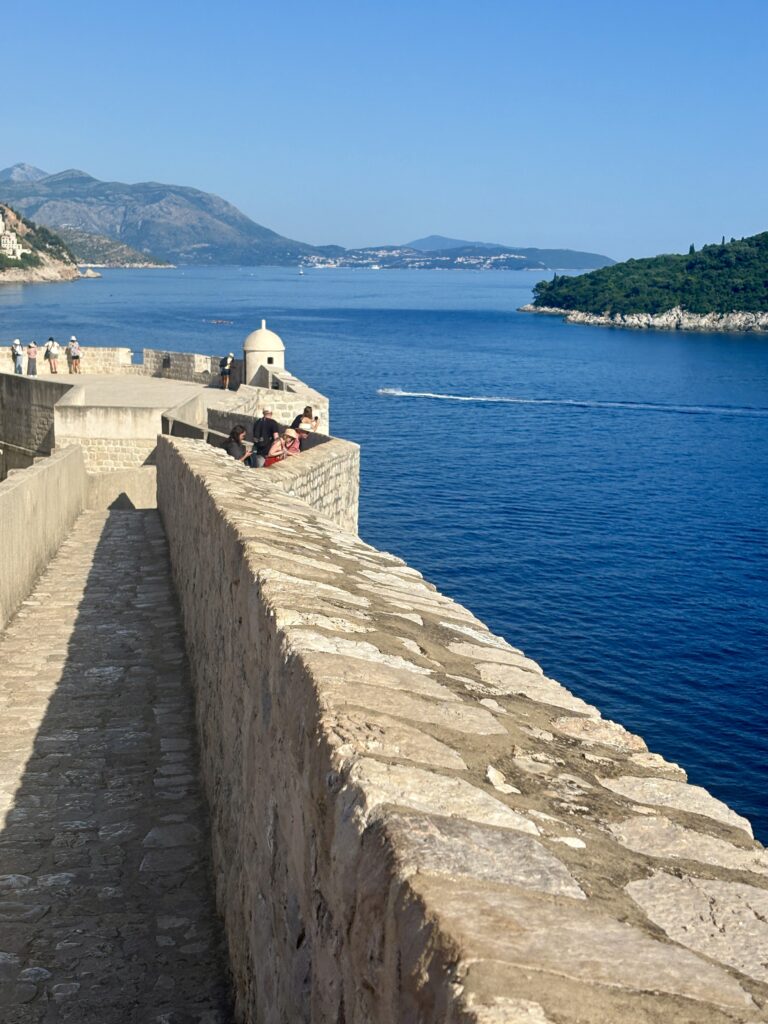 City walls in Dubrovnik
