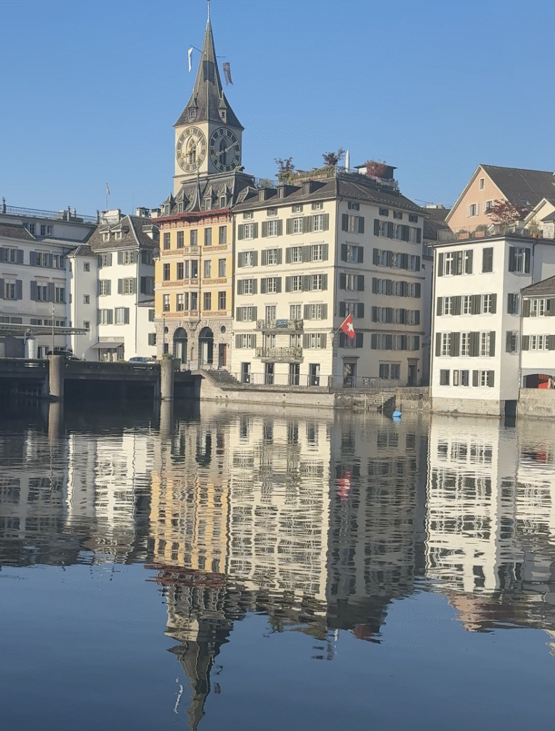 Views of the Limmat from the Altstadt