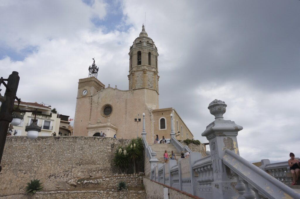 The church in Sitges