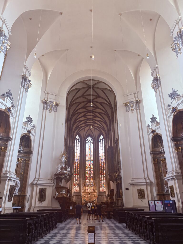 Interior of the Cathedral of St. Peter and Paul