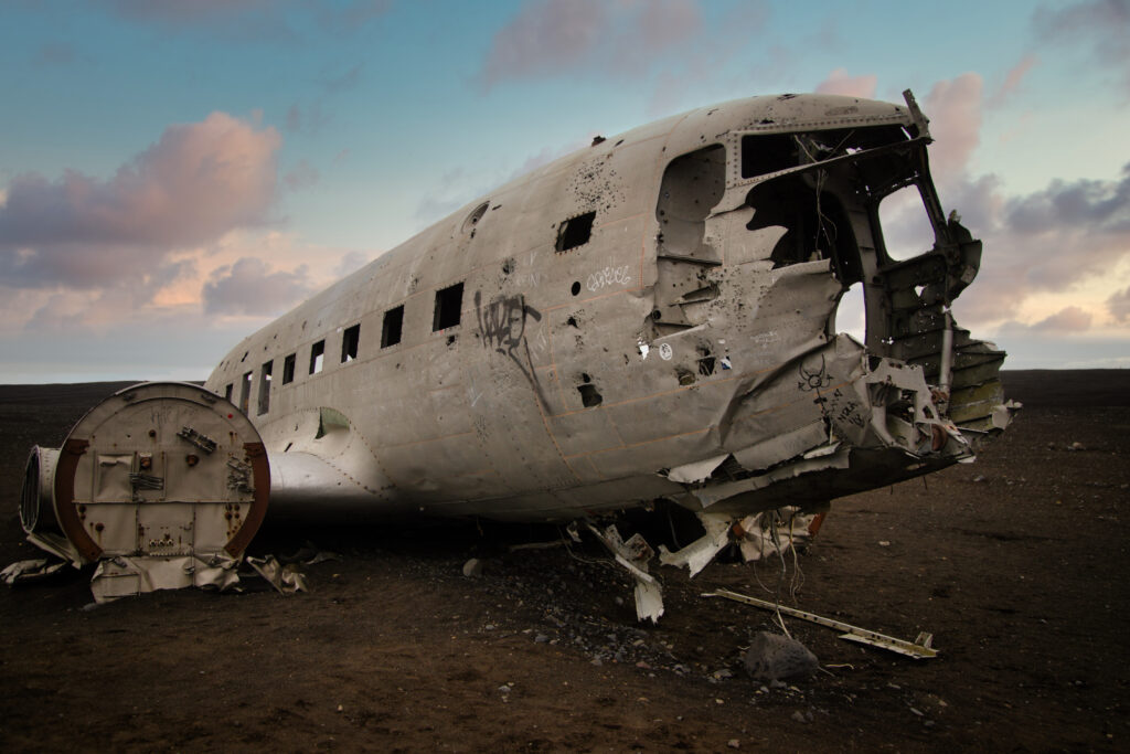 Plane wreck