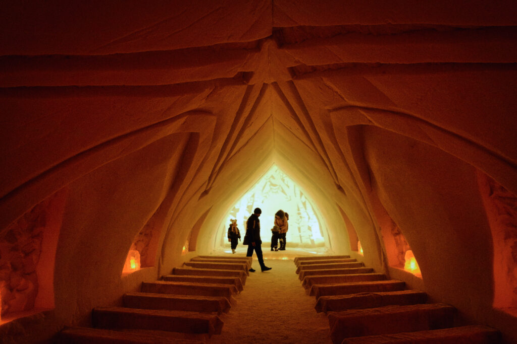 Snow Hotel chapel