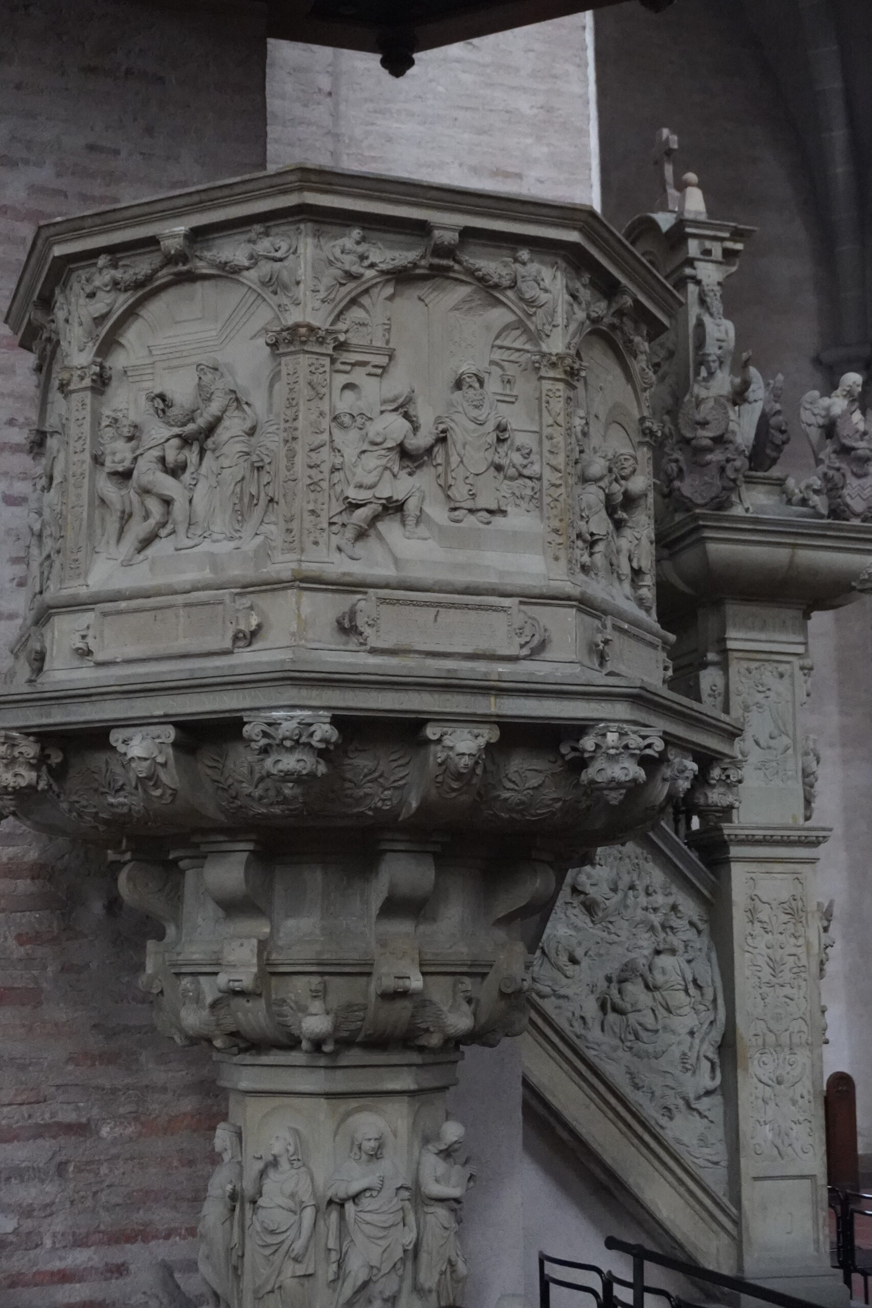 Detail of the cathedral