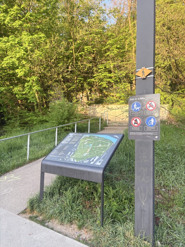 Start of the hike