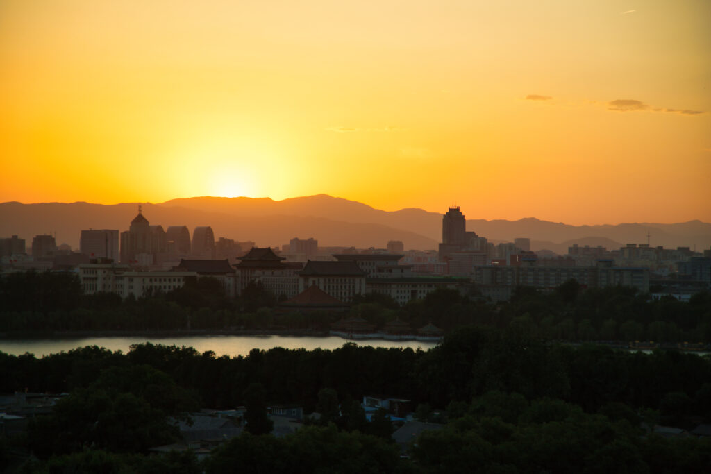 Views from the Jiangshan park
