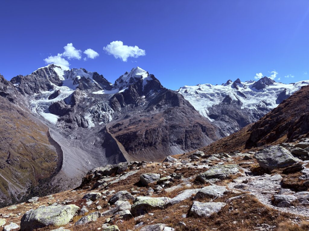 Views of the glaciers